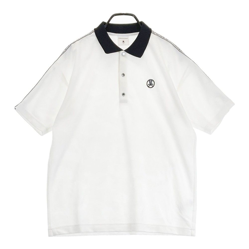MARK & LONA ホワイトポロシャツ MARK & LONA」 半袖ポロシャツ 48 ホワイト メンズ MARK＆LONA