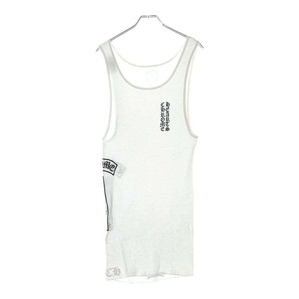 CHROME HEARTS (クロムハーツ) Vertical Side Logo Tank Top