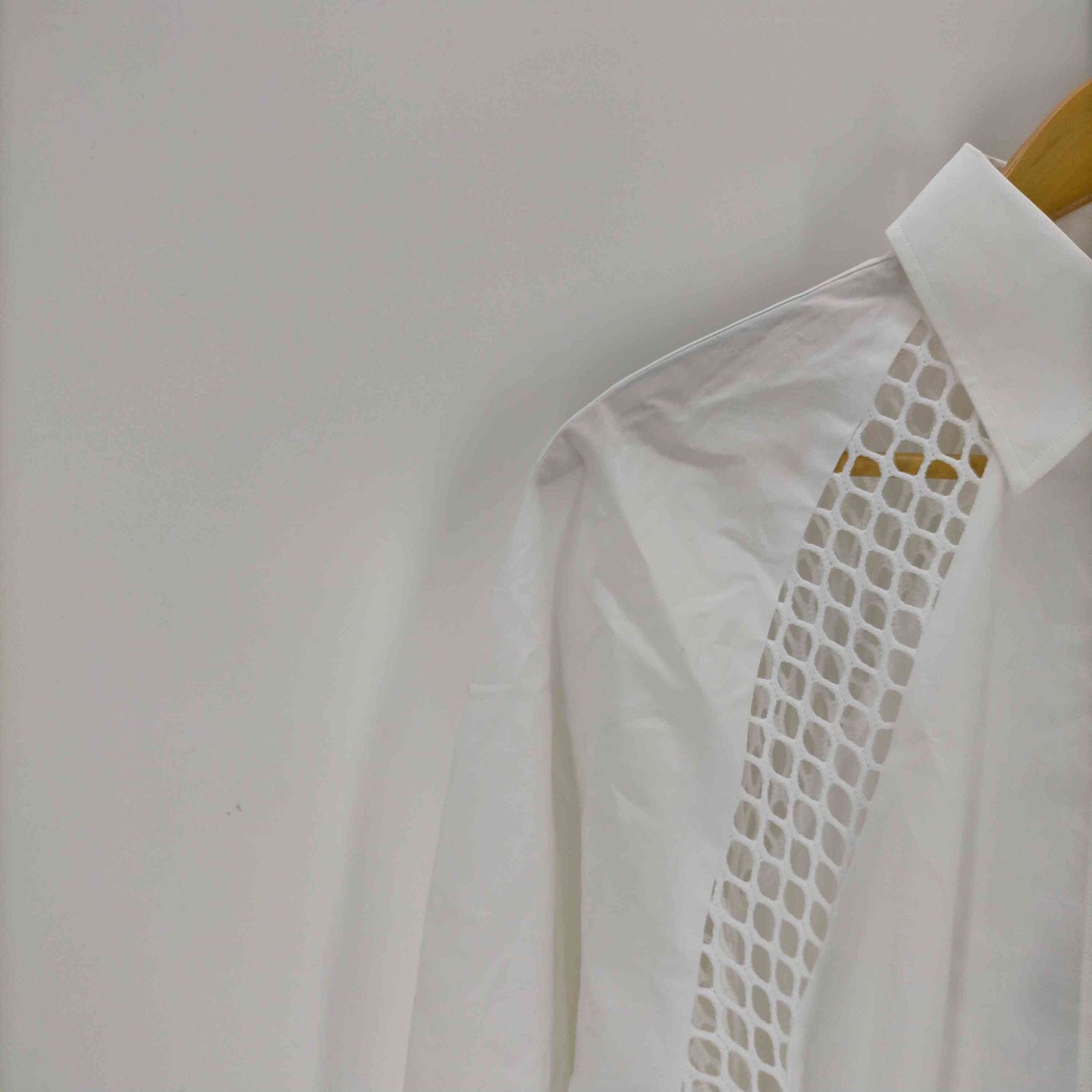 エムエスジーエム MSGM MESH MIX LONG BLOUSE レディース 36