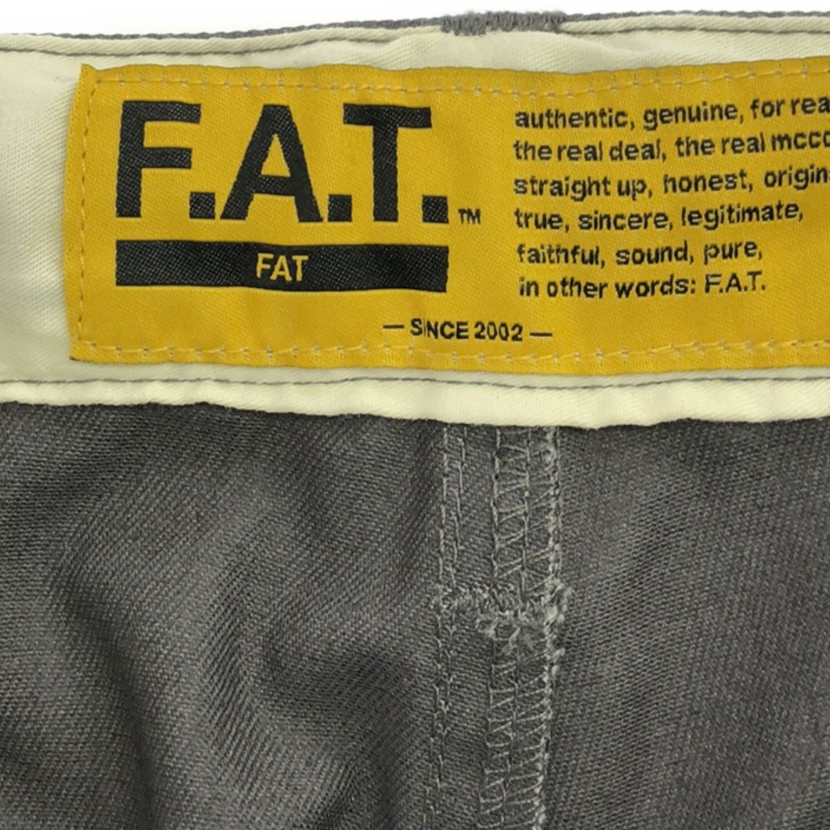 え*F様 FAT RED KAPコラボ 24ss BIGKAP グレー SKIN