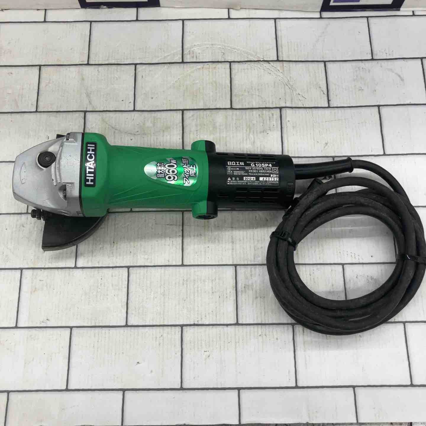 ハイコーキ HIKOKI 旧 日立工機 ディスクグラインダ G10SP4 所沢店