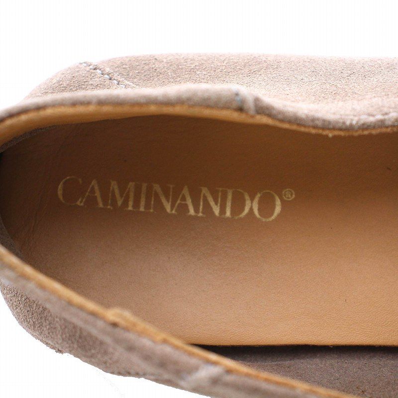 カミナンド caminando ビットローファー スエード シューズ 8