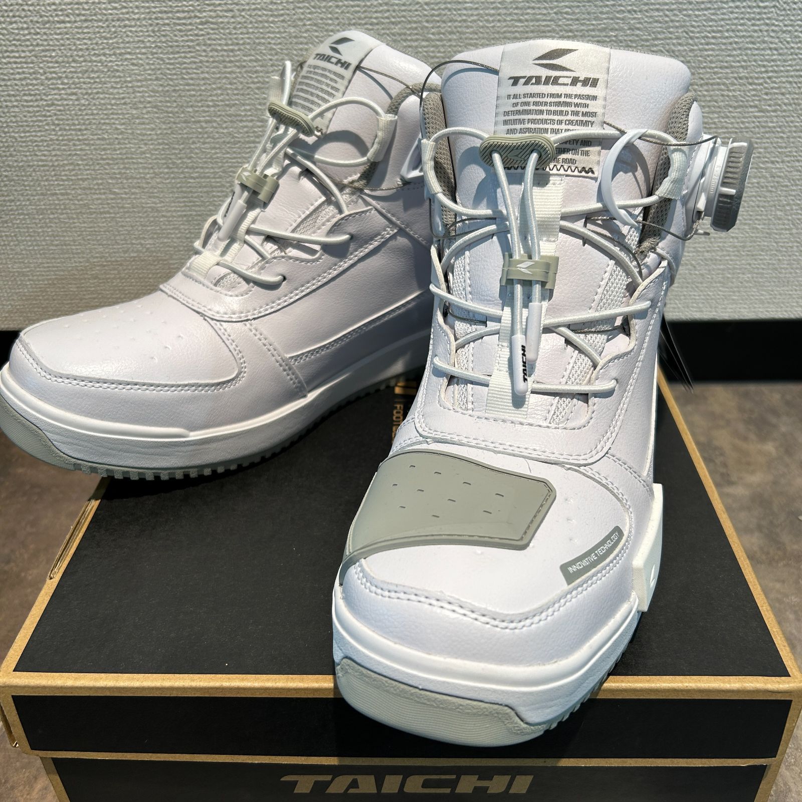 RS TAICHI】 DRYMASTER ブレイク シューズ WHITE/ RSS014 新品未使用