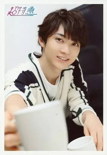 中古】生写真(男性) 超特急/ユーキ(村田祐基)/上半身・衣装白・黒