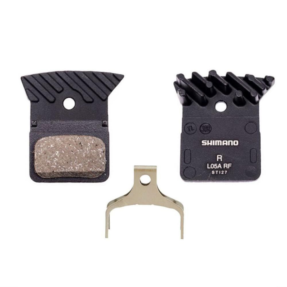 【数量限定】シマノ(SHIMANO) リペアパーツ ディスクブレーキパッド L05A-RF レジン フィン付き 1ペア EBPL05ARFA