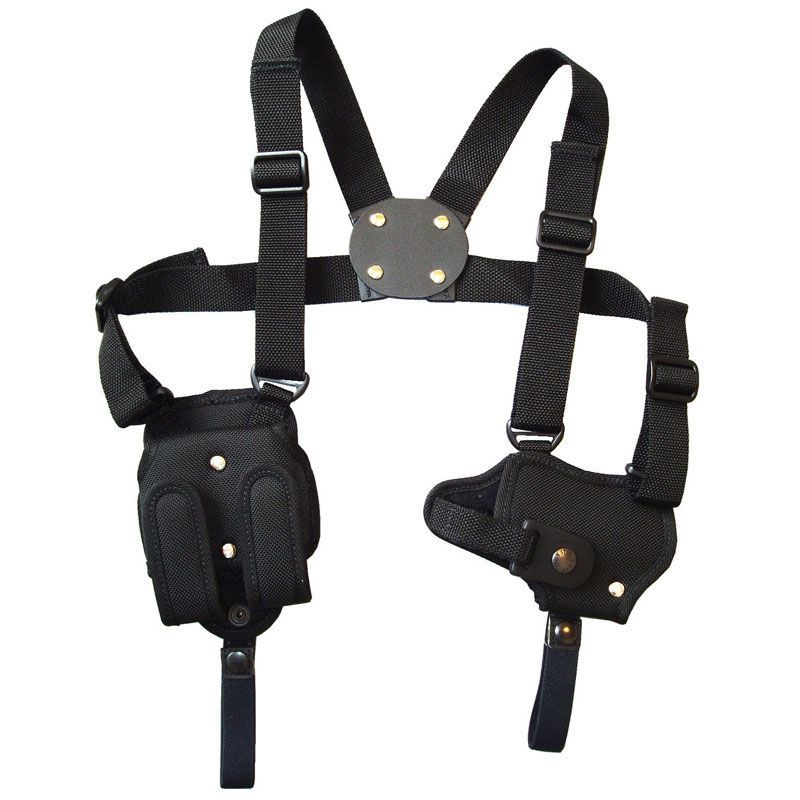 イーストエー ホリゾンタルショルダーホルスター P230系/PPK/小型銃用 ナイロン製 ブラック No.504-BK