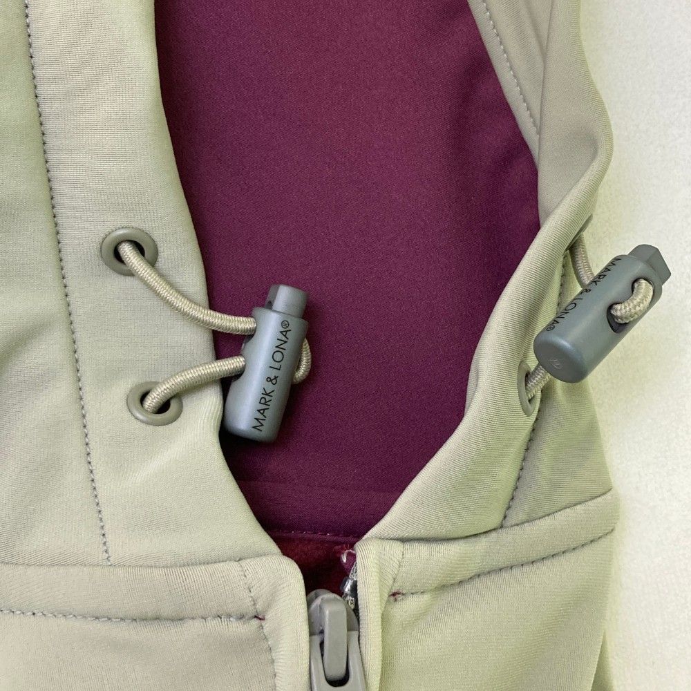 【美品】MARK & LONA ゴルフジャケット ベージュ　48（Ｌ) 美品】MARK & LONA ゴルフジャケット ベージュ 48（L) ゴルフ