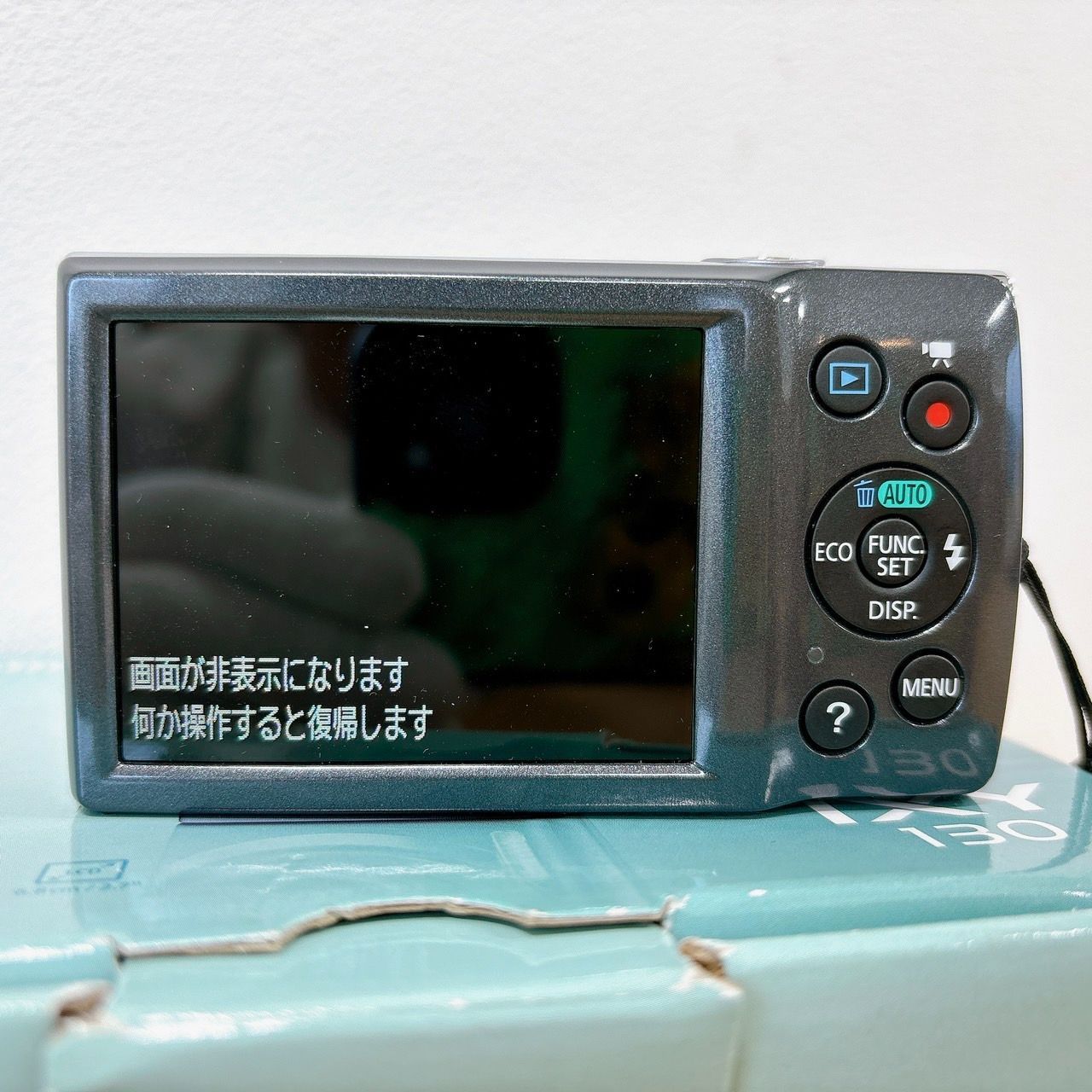 美品】 Canon IXY130 グレー PC2053 光学8倍ズーム HIDA243706761 