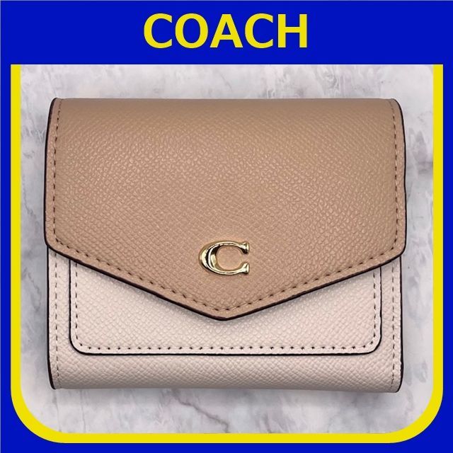 豊富な最新作 COACH - ウィン スモール ウォレット カラーブロック