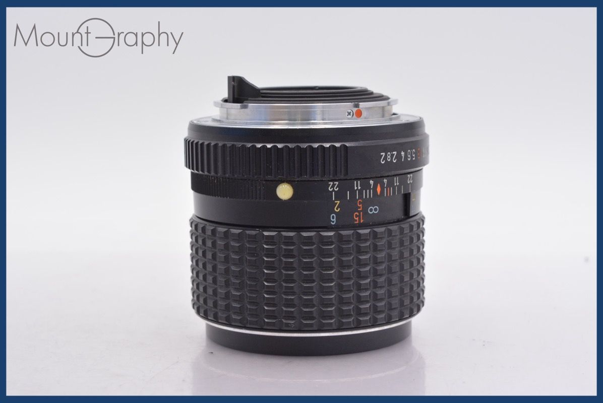 ペンタックス PENTAX SMC PENTAX 35mm F2 前後キャップ-レンズフィルター付 完動 同梱可 mj5463