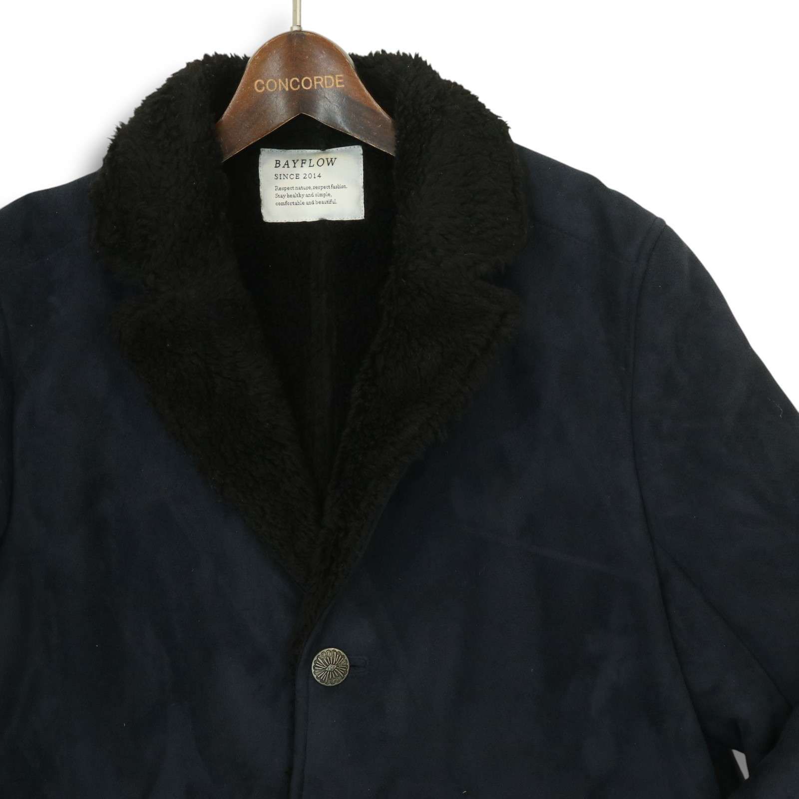 BAYFLOW ボアコート 楽天市場】【SALE／70%OFF】(M)ボアコート BAYFLOW ベイフロー