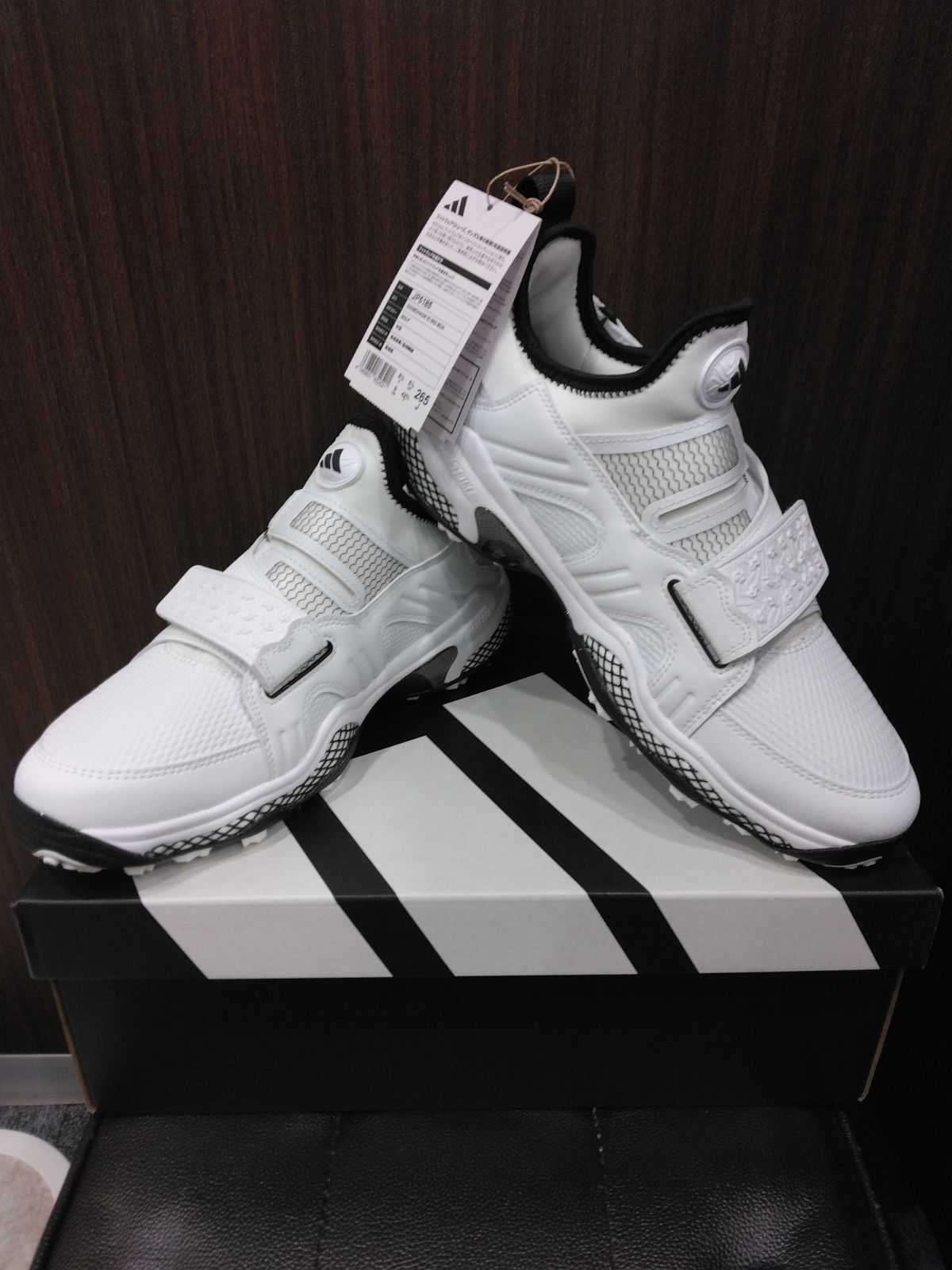 1539 ニューバランス MGBS574T 26 ゴルフシューズ 白 BOA NEW BALANCE