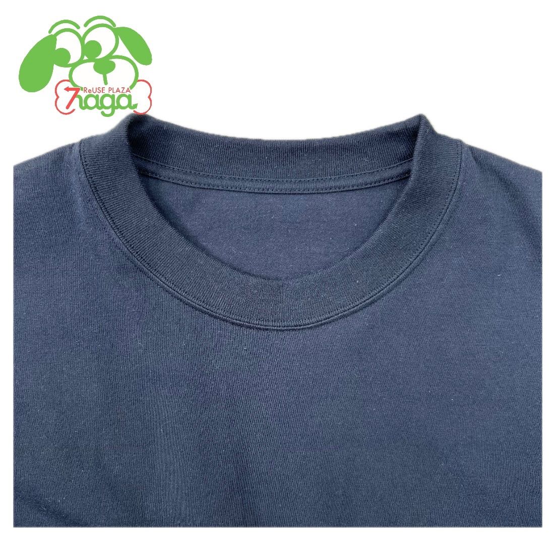 THE ENNOY PROFESSIONAL 23SS Short sleeve hem rib tee navy