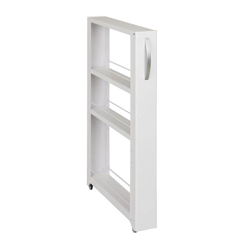 IKEA ALGOT ホワイト スチールラック 3段 ハンガー付き IKEAのALGOT