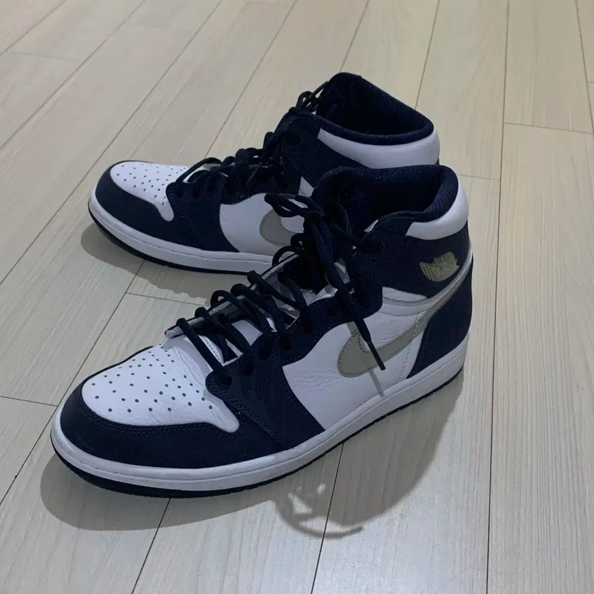NIKE ナイキ エア ジョーダン 1 ハイ og ミッドナイト ネイビー 285