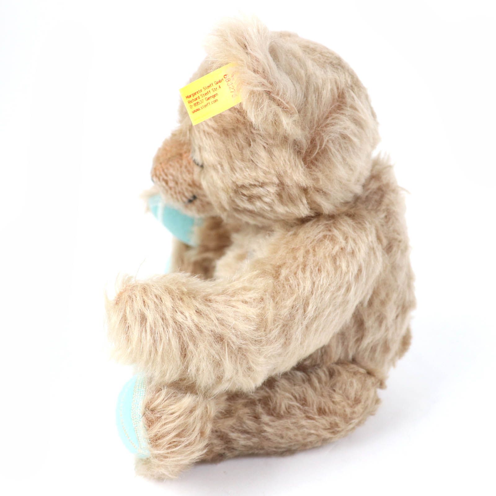 良品☆TIFFANY&amp;Co. ティファニー Steiff シュタイフ リターントゥティファニー ラブクラシック テディベア ぬいぐるみ ベージュ レディース Tiffany & Co. Steiff(ティファニー シュタイフ）リターン トゥ
