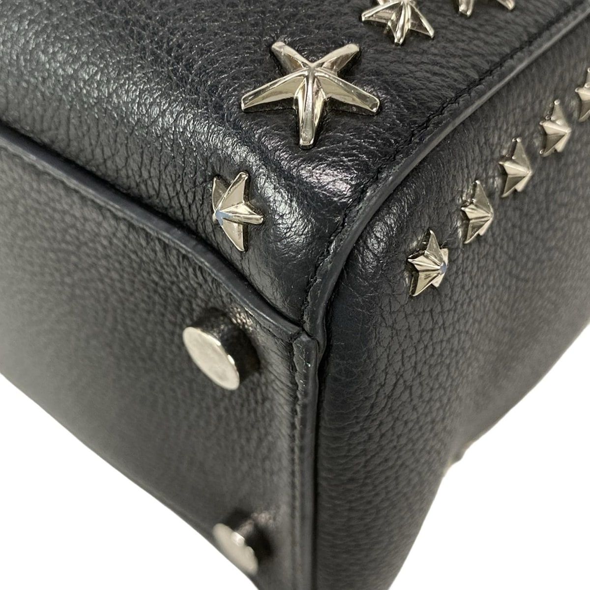 JIMMY CHOO(ジミーチュウ) トートバッグ DEELAN 黒 スター(星