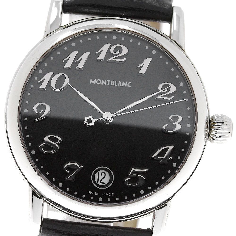 モンブラン MONTBLANC 7027 マイスターシュテック デイト クォーツ 