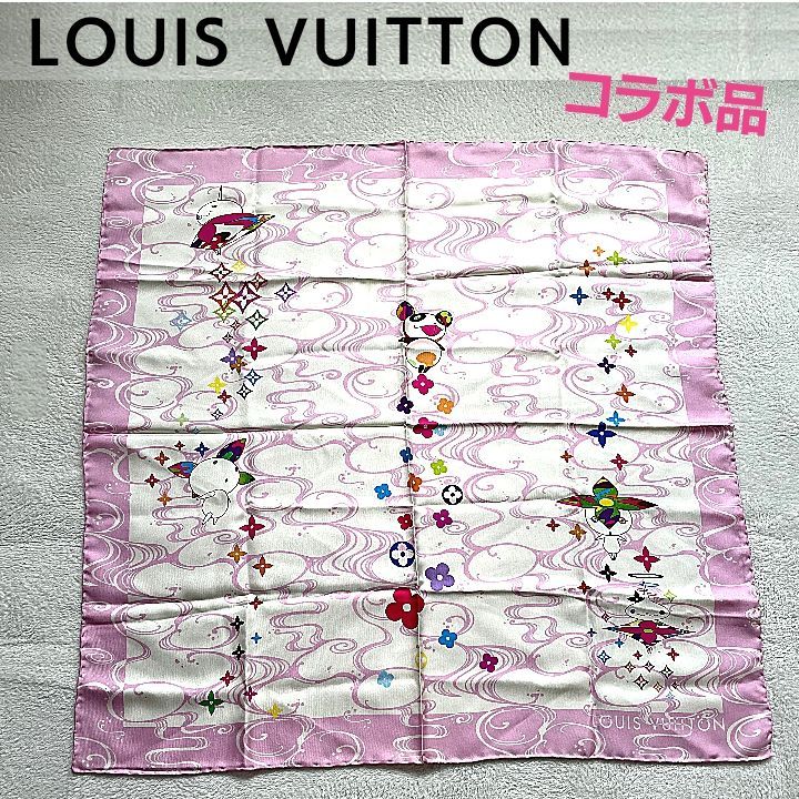 限定モデル】LOUIS VUITTON ルイヴィトン カレ ウェーブ 村上隆コラボ