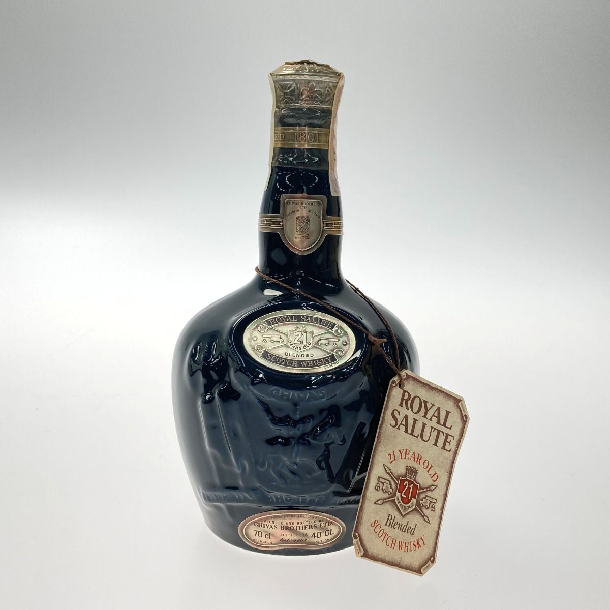 CHIVAS REGAL シーバスリーガル ロイヤルサルート 21年 青 陶器 古酒