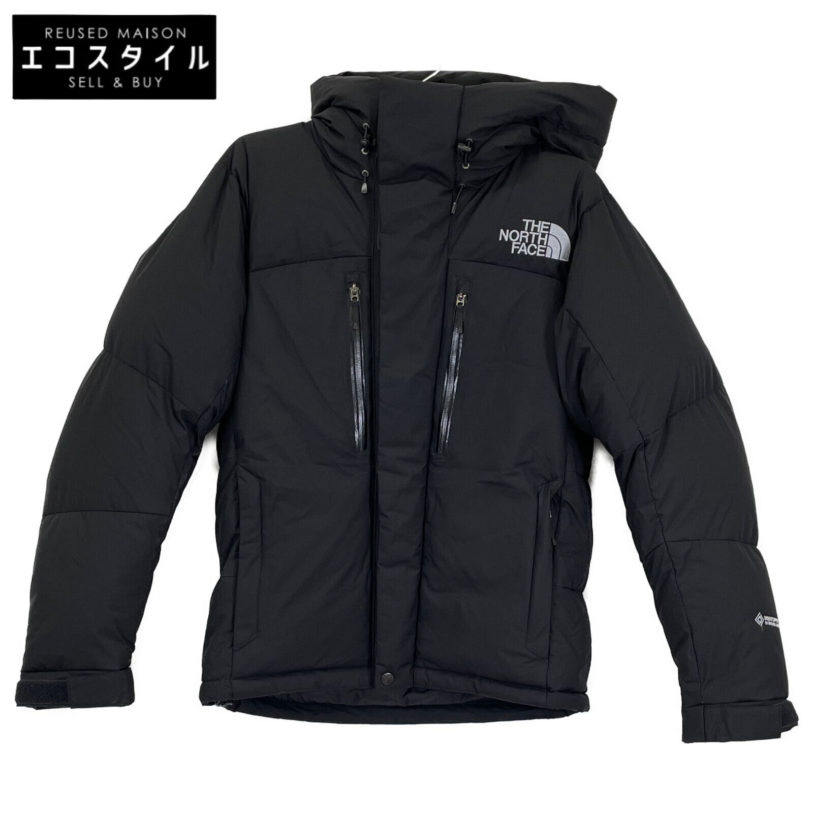 THE NORTH FACE ザノースフェイス ﾌﾞﾗｯｸ ND92340 ﾊﾞﾙﾄﾛﾗｲﾄｼﾞｬｹｯﾄ S