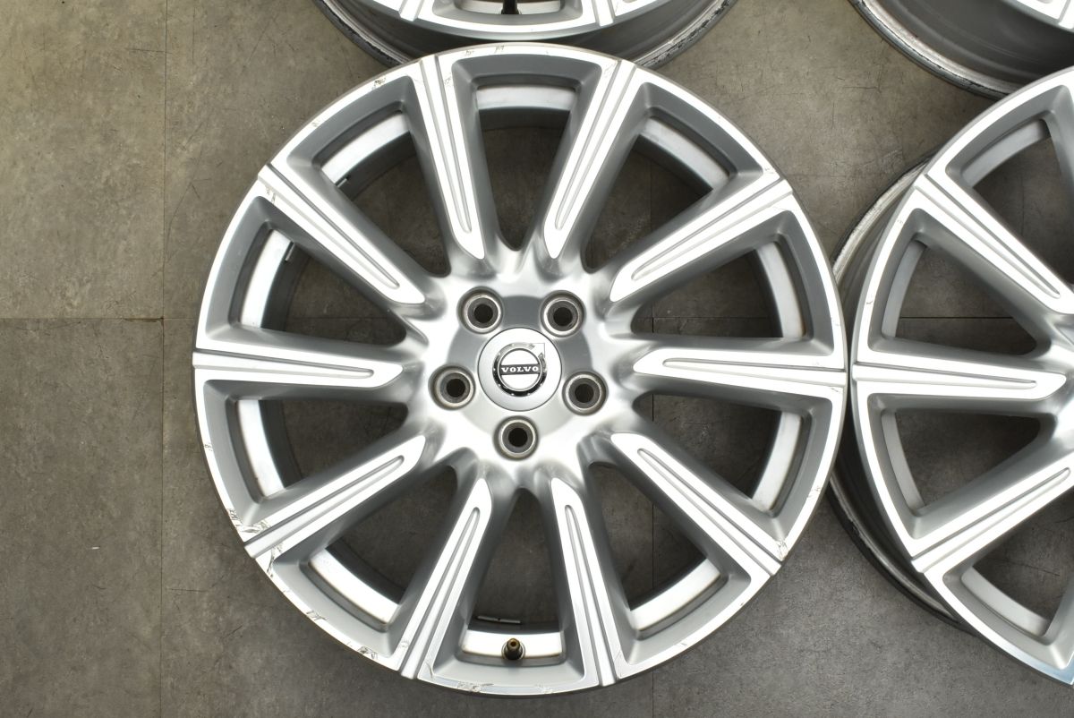 全品全国送料無料！ ボルボ VOLVO V90 純正 18in 8J 42 PCD108 4本セット ダイヤモンドカット 品番 31445301 XC90 XC60 スタッドレス用にも