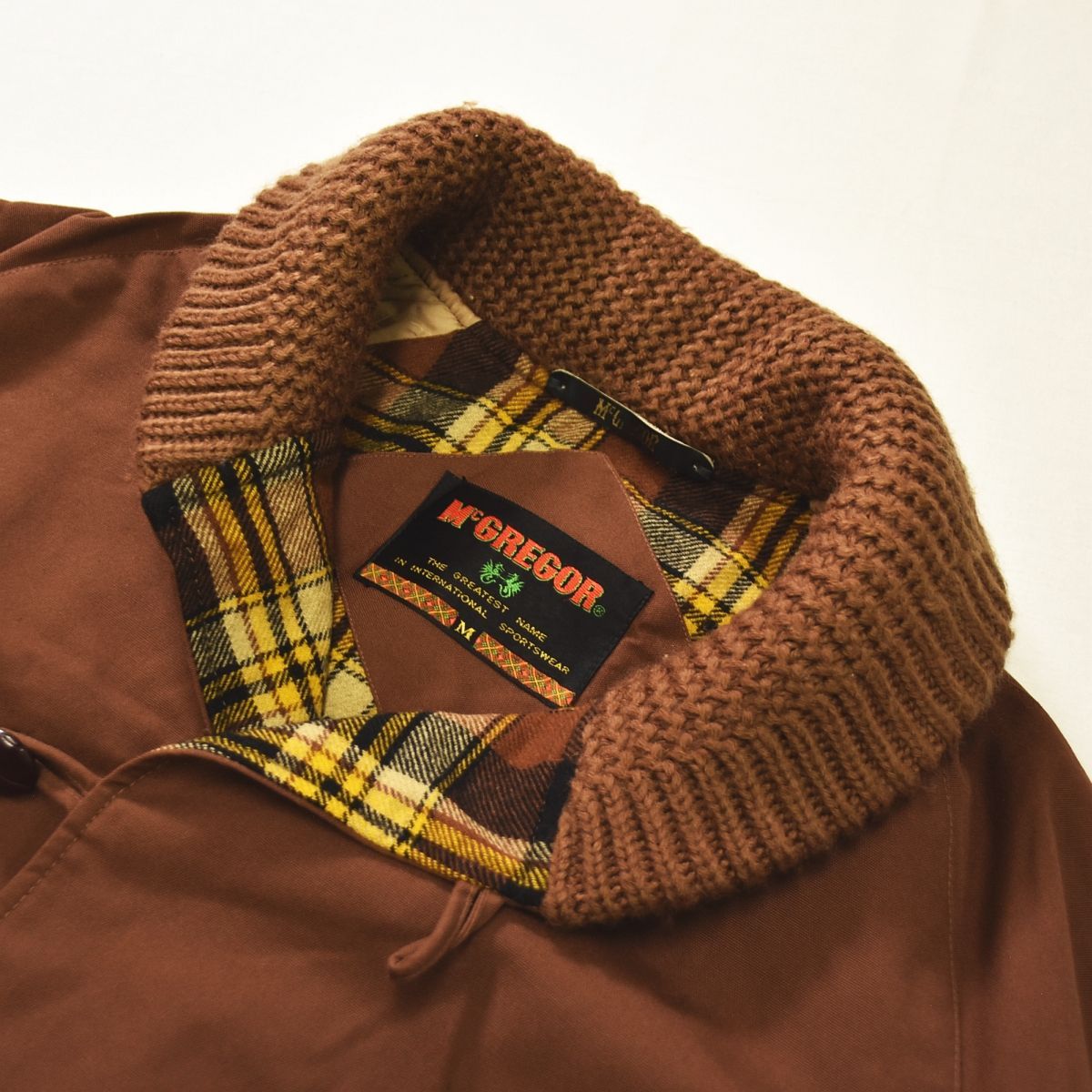 希少】 80sヴィンテージ マクレガー McGREGOR 裏地チェック ドンキー