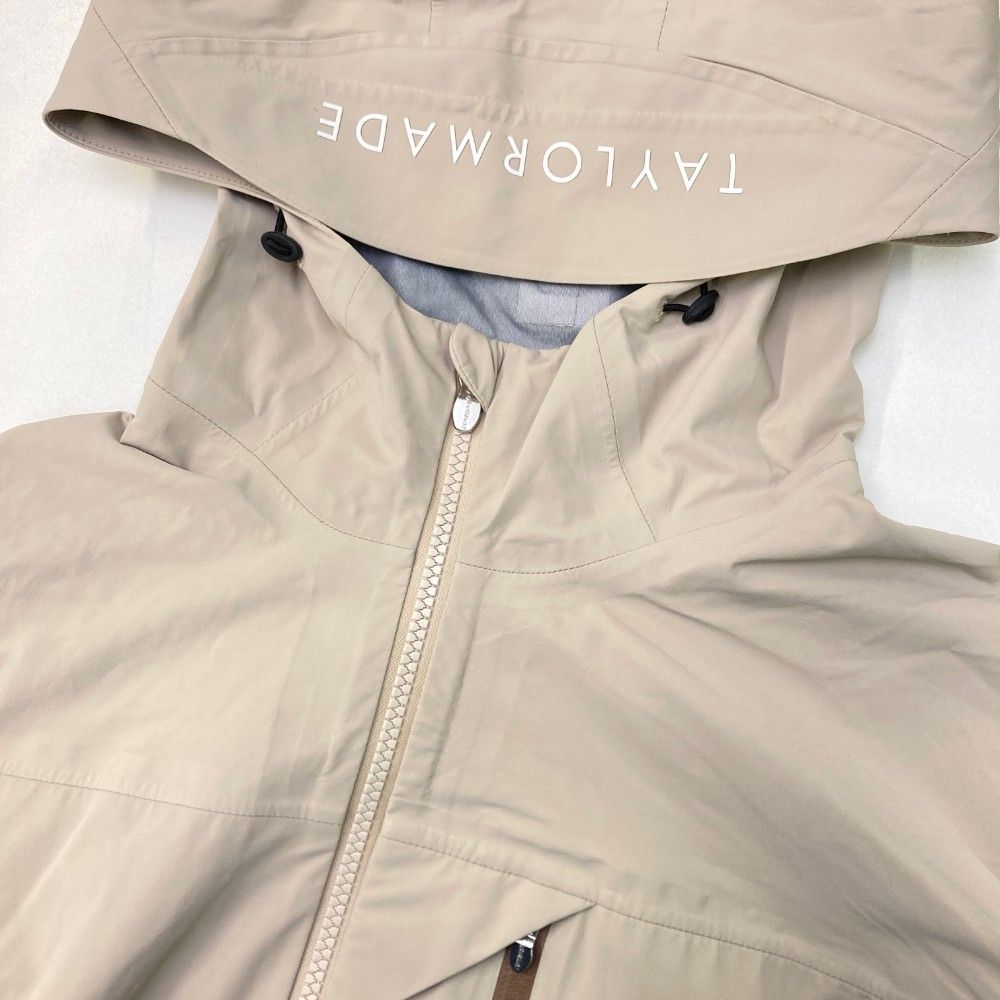 テーラーメイド ウインドブレーカー Lサイズ ベージュ　メンズ　ゴルフウェア サイズ：L TAYLOR MADE テーラーメイド 長袖ジップジャケット パーカー