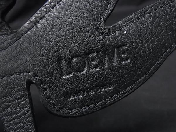□美品□ LOEWE ロエベ レザー ドラゴン フライ トンボ モチーフ