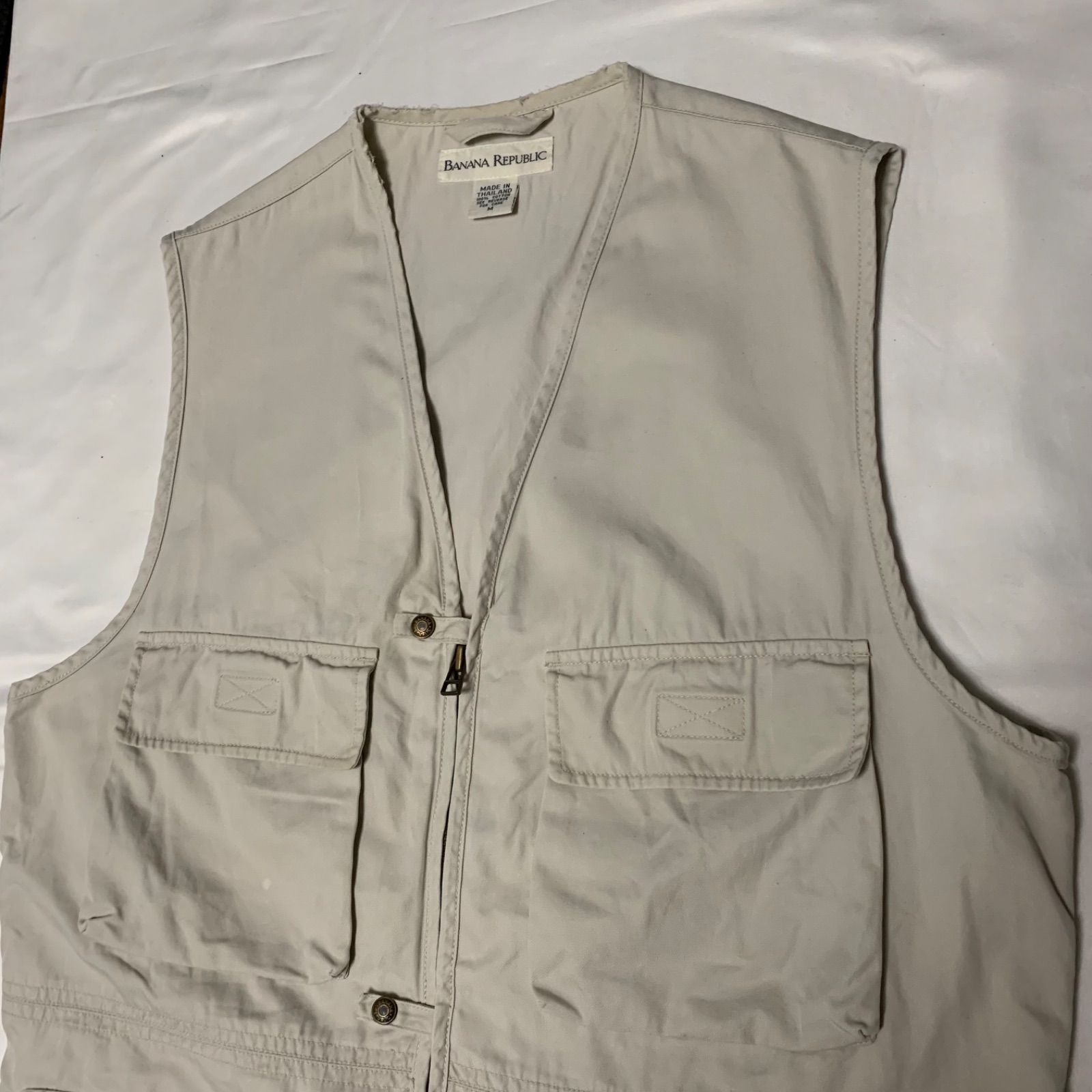 90's Banana Republic ハンティングベスト 90's Banana Republic ハンティングベスト
