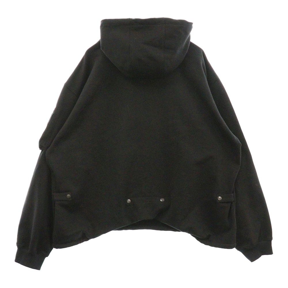 【関税込み】JiyongKim ブラウン サンブリーチ フーディ JIYONGKIM (ジヨンキム) 24AW xAlpha Industries SUN-BLEACHED