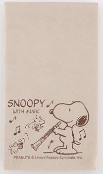 SNOOPY with Music スヌーピー SCLOTH-CL 楽器用クロス
