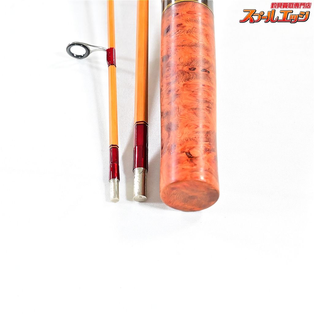 吉田ロッド 六角バンブールアーロッド 5ft 3pc 花梨瘤紅モデル 吉田幸弘 Yoshida Rod マス ネイティブ K_093 v38497