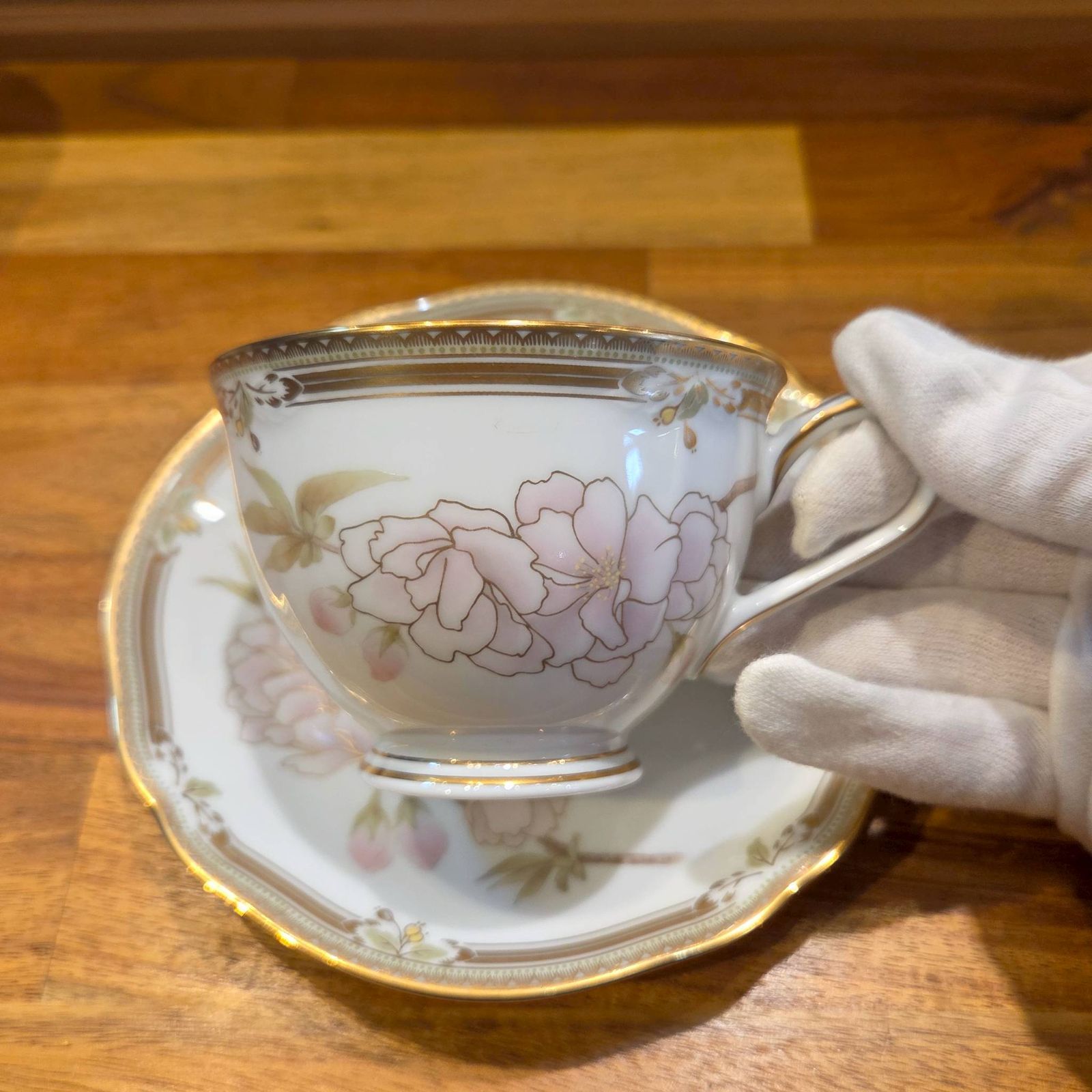 廃盤希少品】Noritake GALACONTESSA ガラコンテッサ 桜 カップ