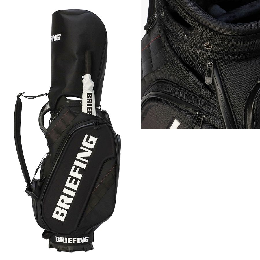 ブリーフィング ゴルフ キャディバッグ CR-3 #04 自立式 9.5型 5分割