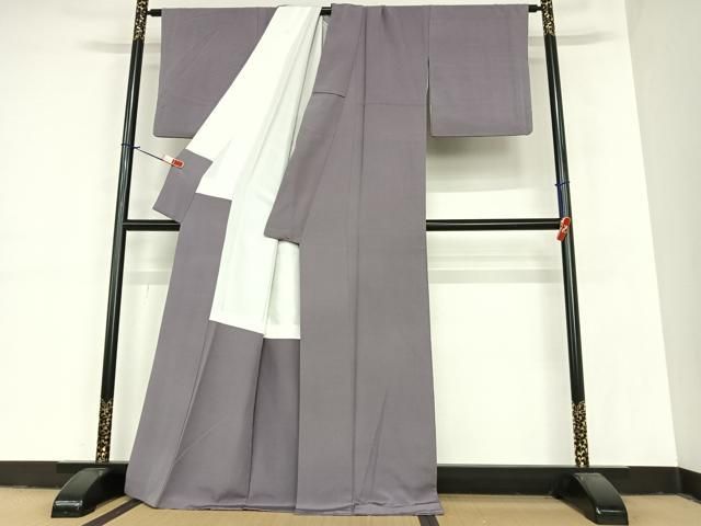 平和屋着物■極上　夏物　色無地　変わり絽　葡萄鼠色　逸品　未使用　DZAB1082kh5 平和屋着物○上質な色無地 葡萄鼠色 正絹 逸品 AABA0233zg - メルカリ