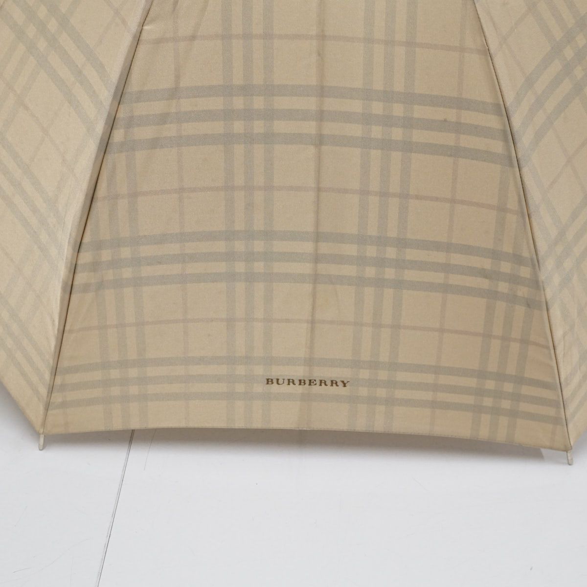 傘 BURBERRY バーバリー USED品 ベージュ 定番チェック 高級