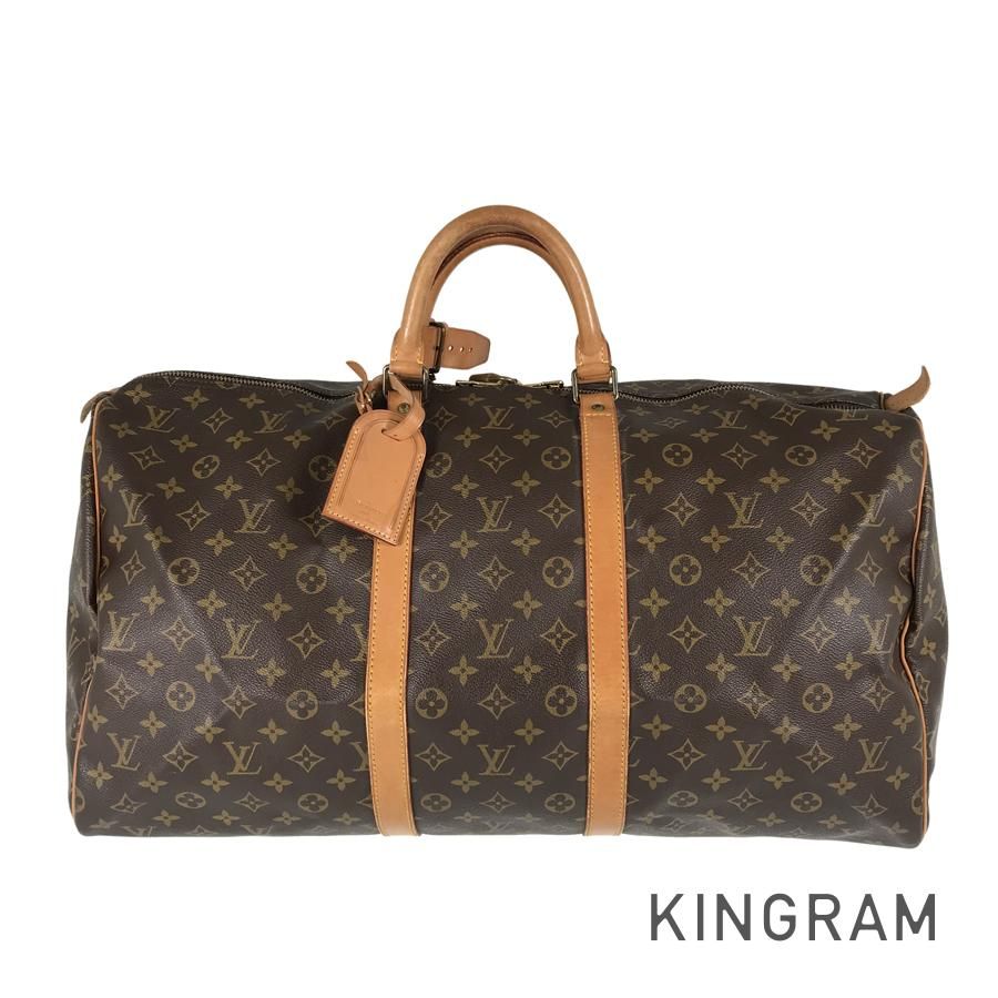 ルイ ヴィトン LOUIS VUITTON モノグラム キーポル 55 M41424 PVC ボストンバッグ te