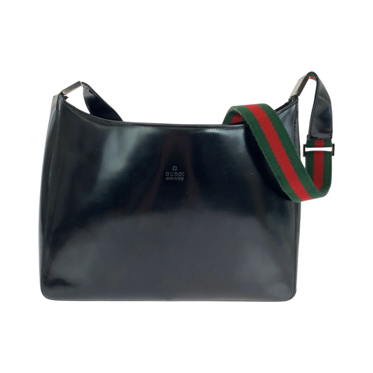【25％OFF】 GUCCI グッチ シェリーライン ブラック 黒 シルバー金具 時計