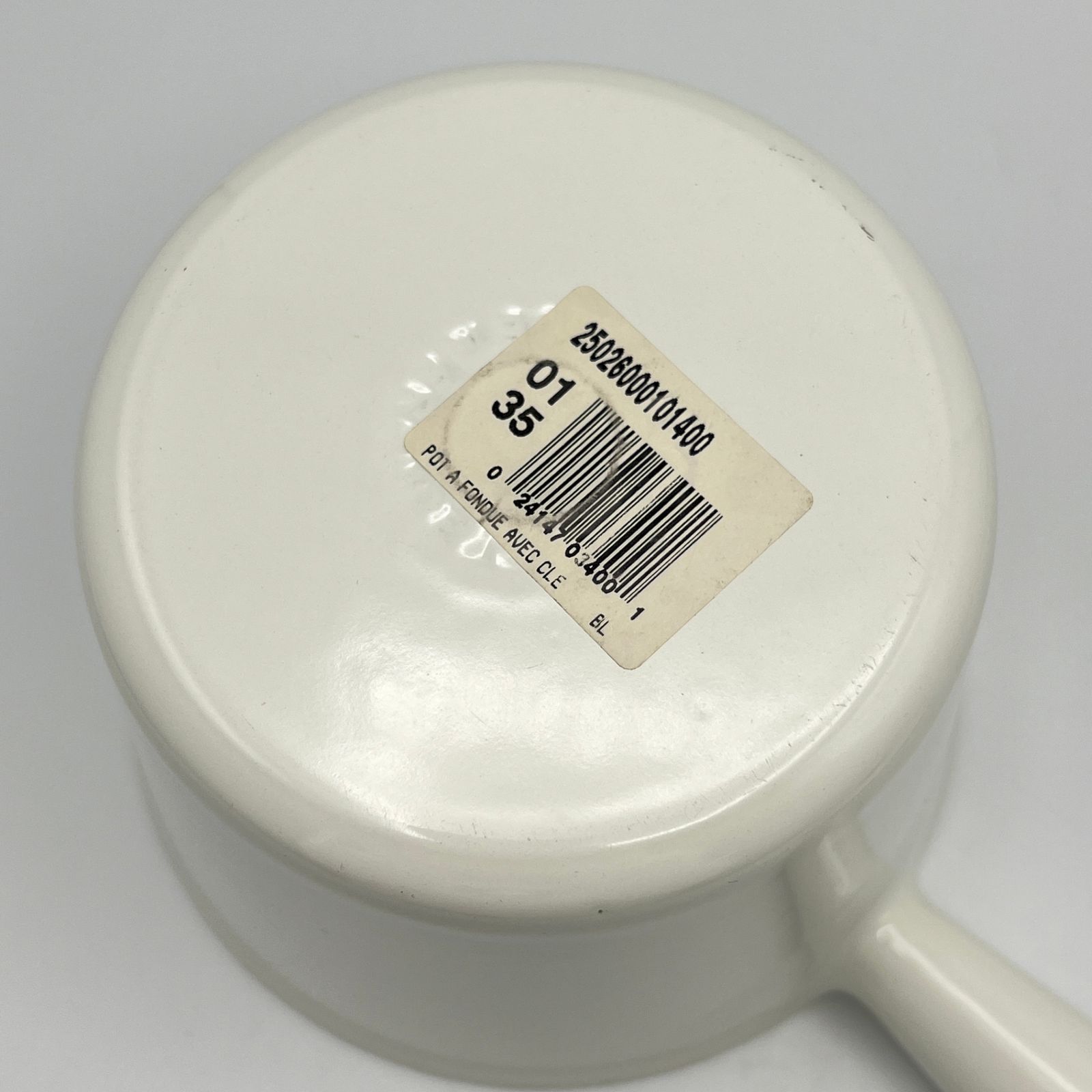 美品】ル・クルーゼ ウィンザーポット 16㎝ ホワイト ソースパン