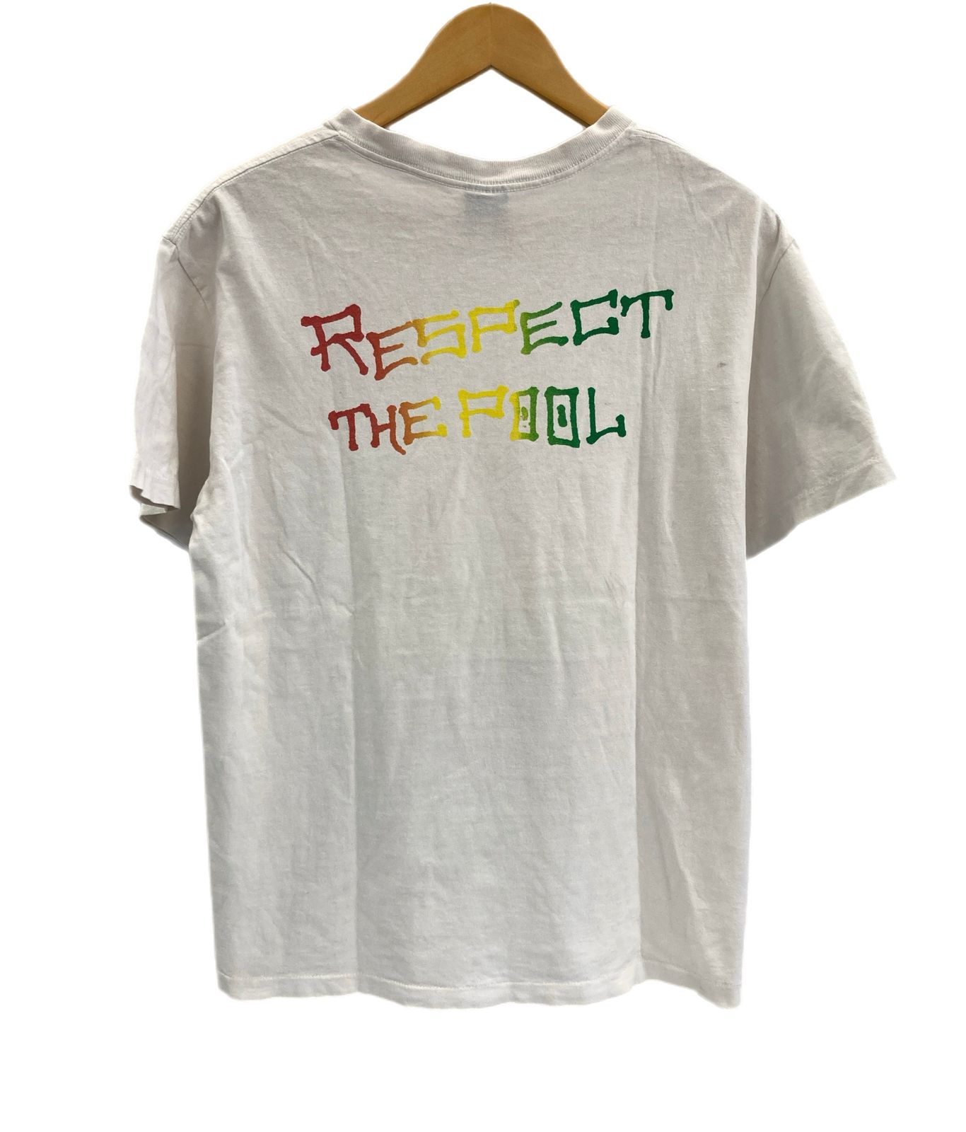 【Stussy】RESPECT THE POOL TEE ユニセックスTシャツ Respect The Pool Tee Pigment Dyed – Natural | Tees | Stüssy