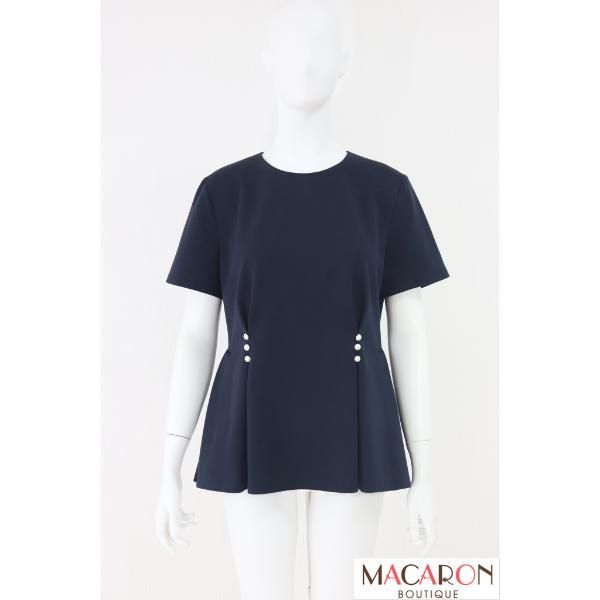 Rene 裾フ 半袖トップス 5327080 2025年商品 紺|ネイビー ルネ
