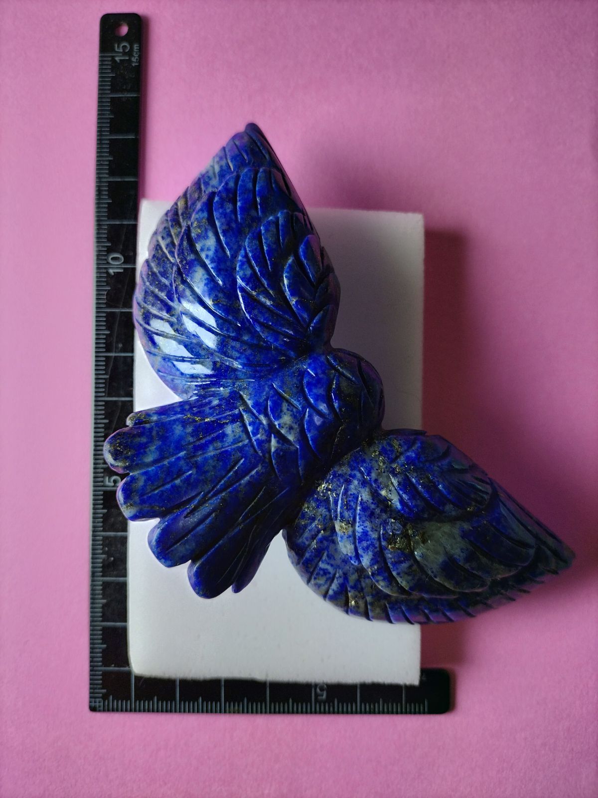 天然石 ラピスラズリの 鷲 の置物です。工芸品！ 【公式通販】