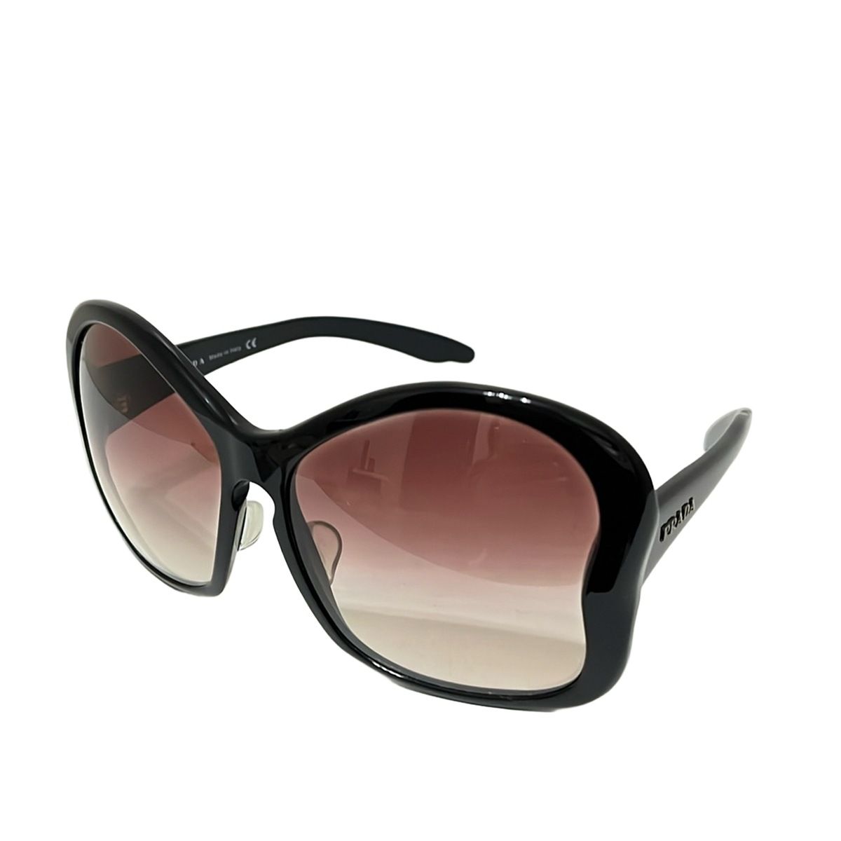 PRADA(プラダ) サングラス美品 - SPR18I パープル×黒 - メルカリ
