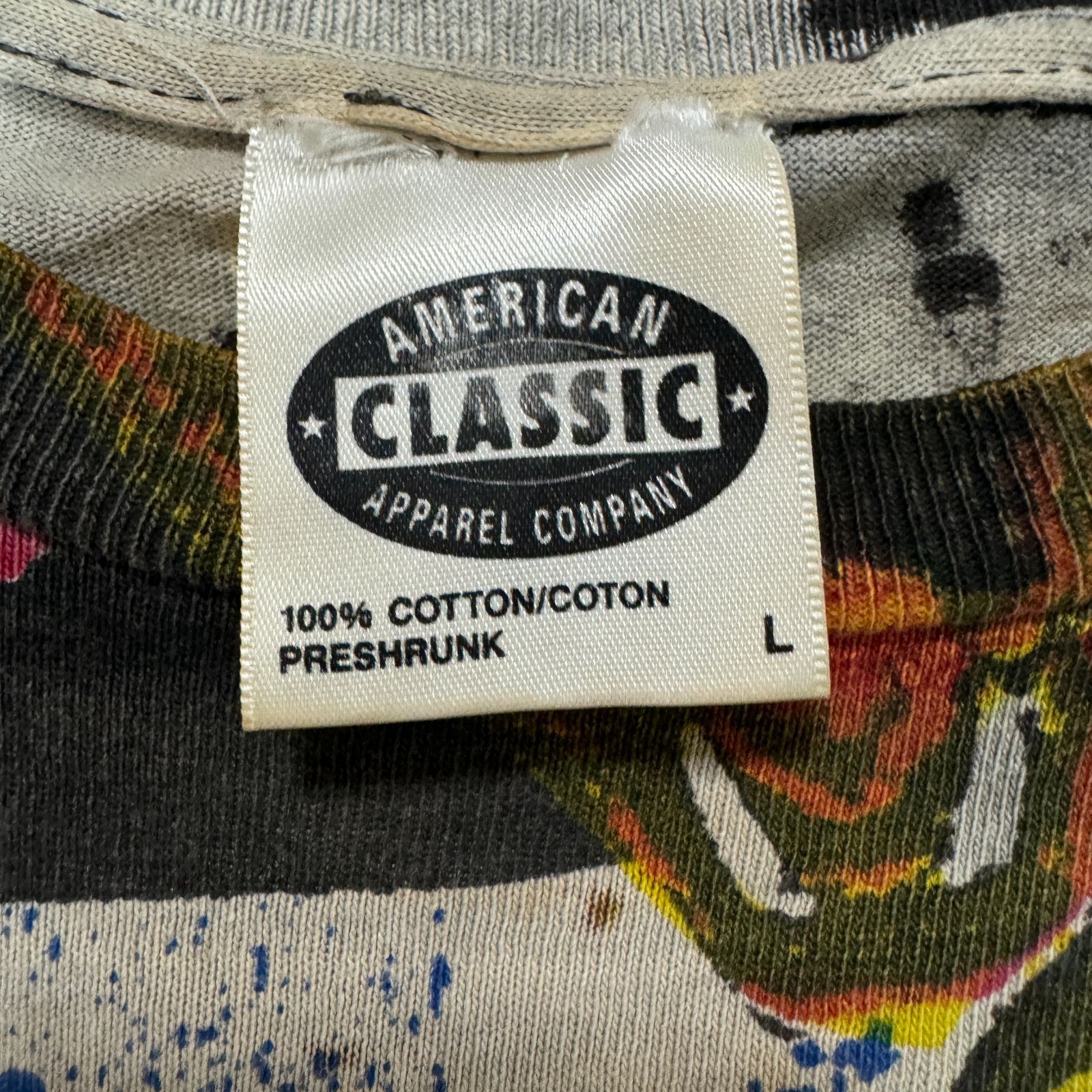 90s Mosquitohead The Stooges Iggy Pop Tシャツ Lサイズ All over