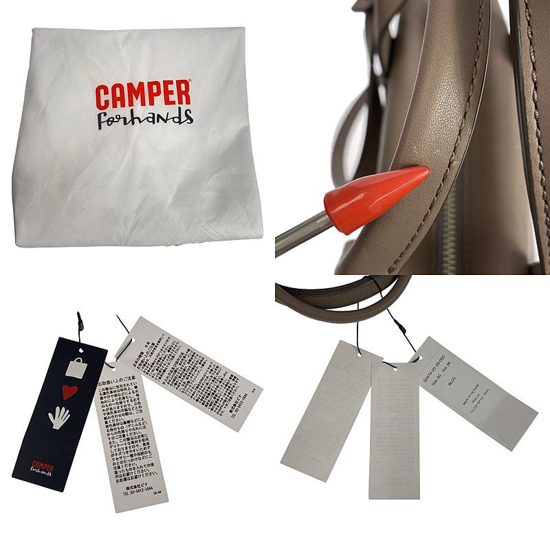 【美品】  CAMPER / カンペール | RIN 2WAY ショルダーバッグ | カーキブラウン | レディース 美品】 CAMPER / カンペール | RIN 2WAY ショルダーバッグ