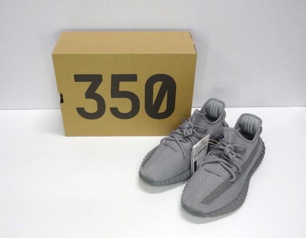 77.adidas アディダス YEEZY Boost 350V2 "Steel Grey" IF3219 スニーカー 28cm【併売品】