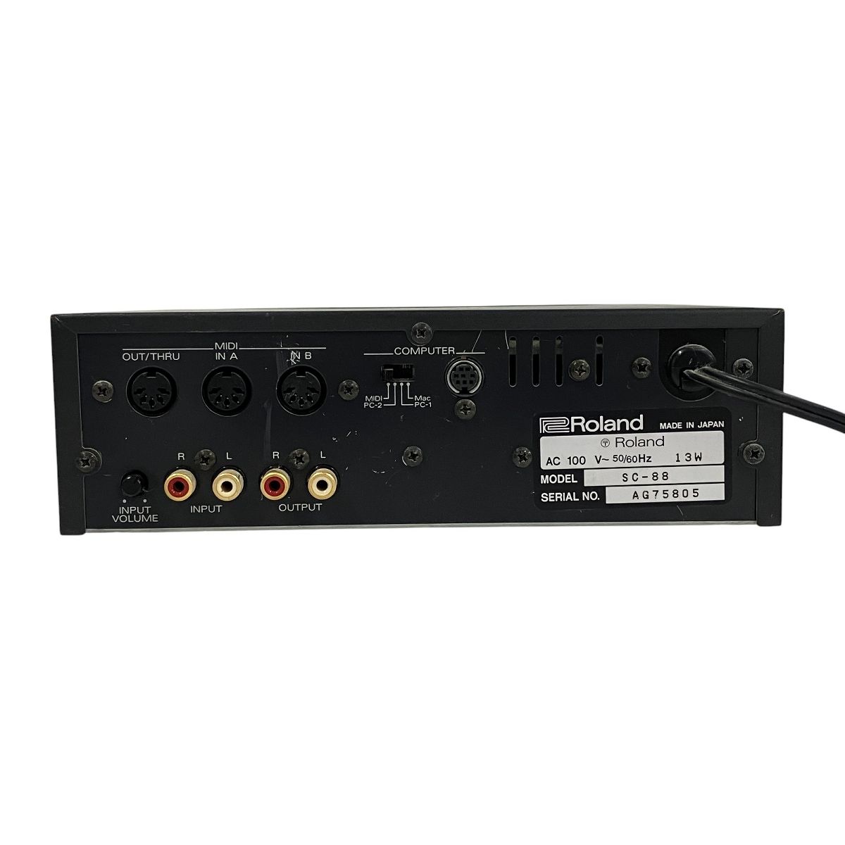 ROLAND SC-88 SOUND Canvas 音源モジュール 中古 T9973029 ROLAND SC-88 SOUND Canvas 音源モジュール 中古 T9973029