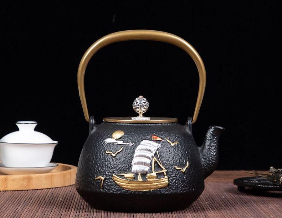 鉄瓶 レトロ アンティーク やかん インテリア雑貨 おしゃれ やかん【m1240 薬缶 銅製 骨董 レトロ 茶道具 骨董品 槌目 銅瓶