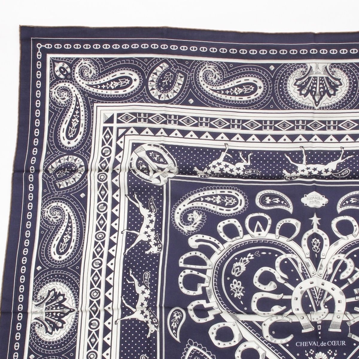 エルメス 2025AW カシシル カシミヤ シルク カレジェアン 140